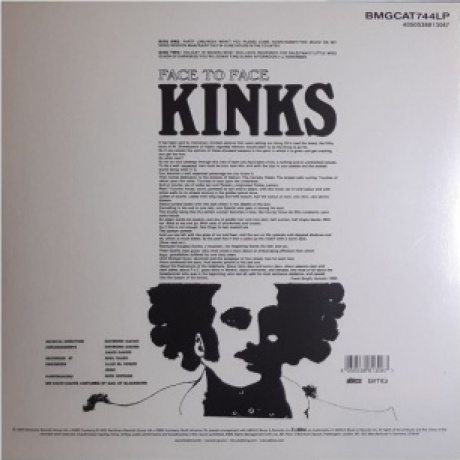 The Kinks - Face To Face (4050538813067) виниловая пластинка - фото 2