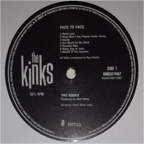 The Kinks - Face To Face (4050538813067) виниловая пластинка - фото 3