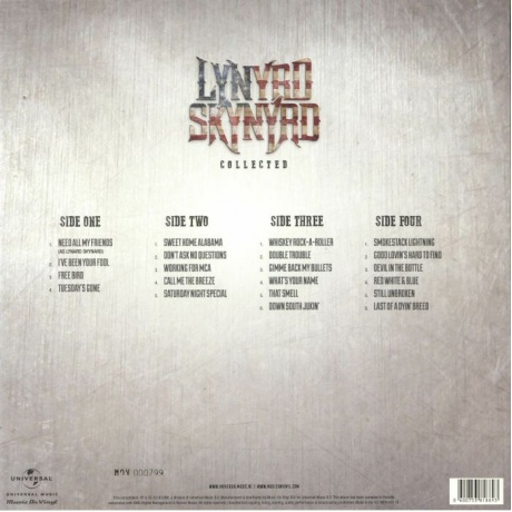 Lynyrd Skynyrd - Collected (8719262007901) виниловая пластинка - фото 2