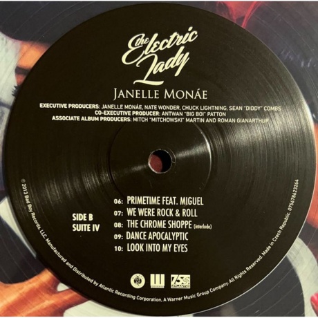 Janelle Monae - The Electric Lady (coloured) (0075678623264) виниловая пластинка - фото 4