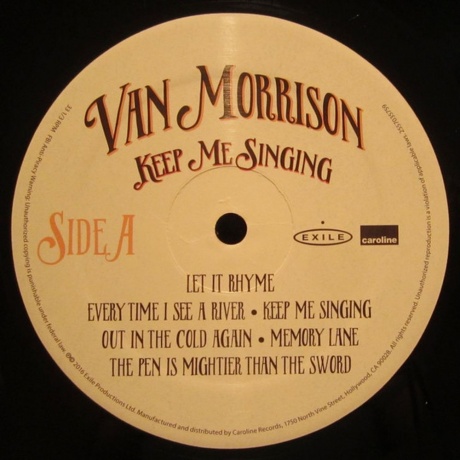 Van Morrison - Keep Me Singing (0602557108736) виниловая пластинка - фото 3