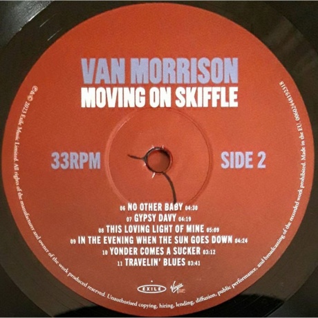 Van Morrison - Moving On Skiffle (0602448192288) виниловая пластинка - фото 5