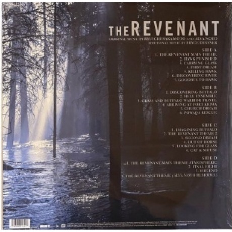 OST - The Revenant (Ryuichi Sakamoto) (0196588217418) виниловая пластинка - фото 2