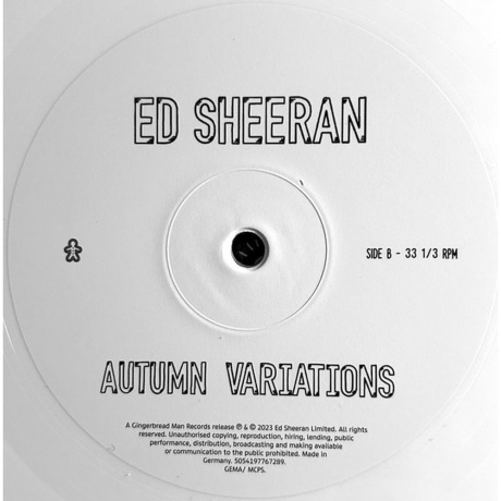 Ed Sheeran - Autumn Variations (coloured) (5054197767289) виниловая пластинка - фото 5
