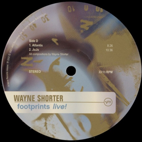 Wayne Shorter - Footprints Live! (0602455406590) виниловая пластинка - фото 4