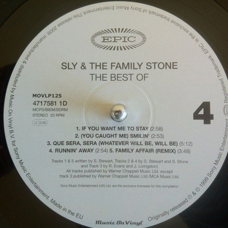 Sly &amp; The Family Stone - Best Of (5099747175817) виниловая пластинка - фото 7