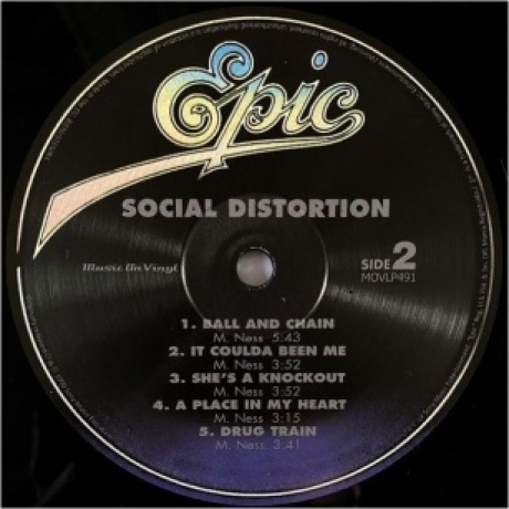 8718469530366, Social Distortion, Social Distortion виниловая пластинка - фото 5