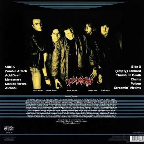 Tankard - Zombie Attack (coloured) (4050538275865) виниловая пластинка - фото 2