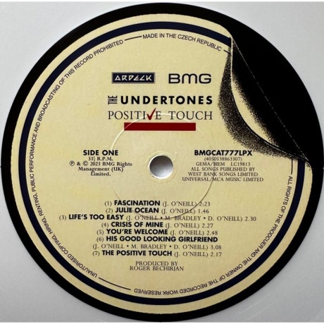 The Undertones - Positive Touch (coloured) (4050538863307) виниловая пластинка - фото 3