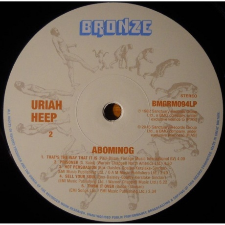 Uriah Heep - Abominog (5414939929595) виниловая пластинка - фото 3