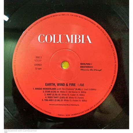 0886976994310, Earth, Wind &amp; Fire, I Am виниловая пластинка - фото 6