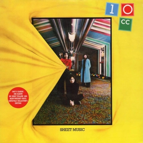 10 Cc - Sheet Music (Coloured Vinyl) (5060384460079) виниловая п...
