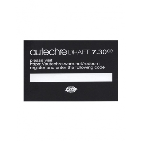 5056614701937, Виниловая пластинка Autechre, Draft 7.30 - фото 12