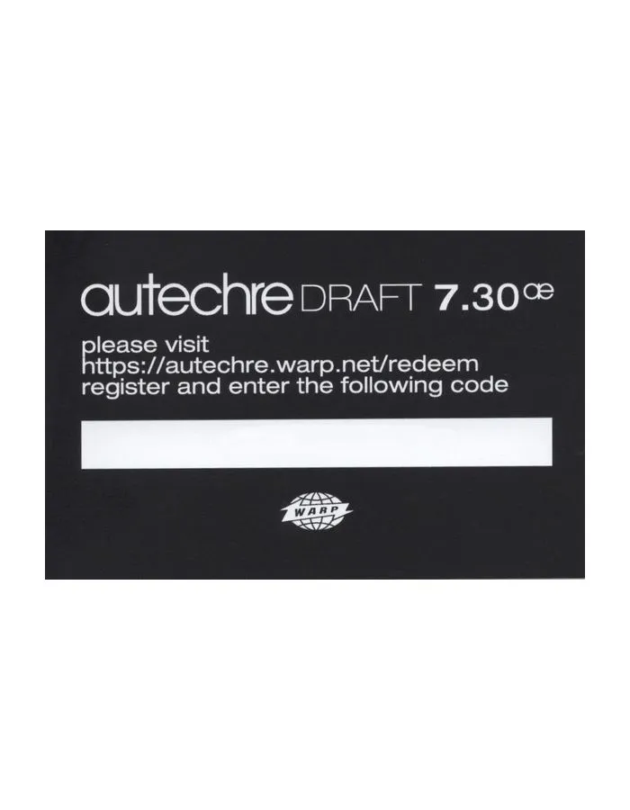 5056614701937, Виниловая пластинка Autechre, Draft 7.30 - фото 12