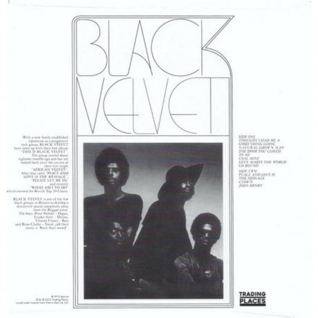 Black Velvet - This Is Black Velvet (5060672880893) виниловая пластинка - фото 2