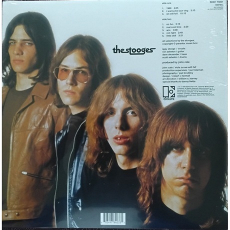 The Stooges - The Stooges (coloured) (0603497840335) виниловая пластинка - фото 3
