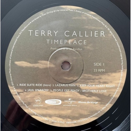 Terry Callier - Timepeace (0600753948064) виниловая пластинка - фото 3