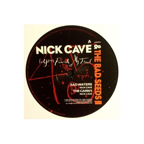 5414939710414, Виниловая пластинка Cave, Nick, Your Funeral...My Trial - фото 4