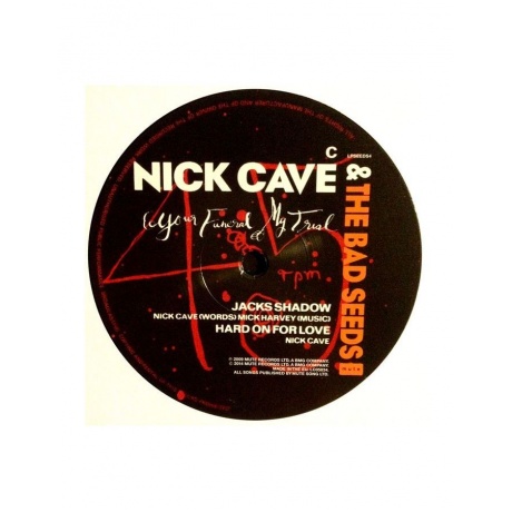 5414939710414, Виниловая пластинка Cave, Nick, Your Funeral...My Trial - фото 6