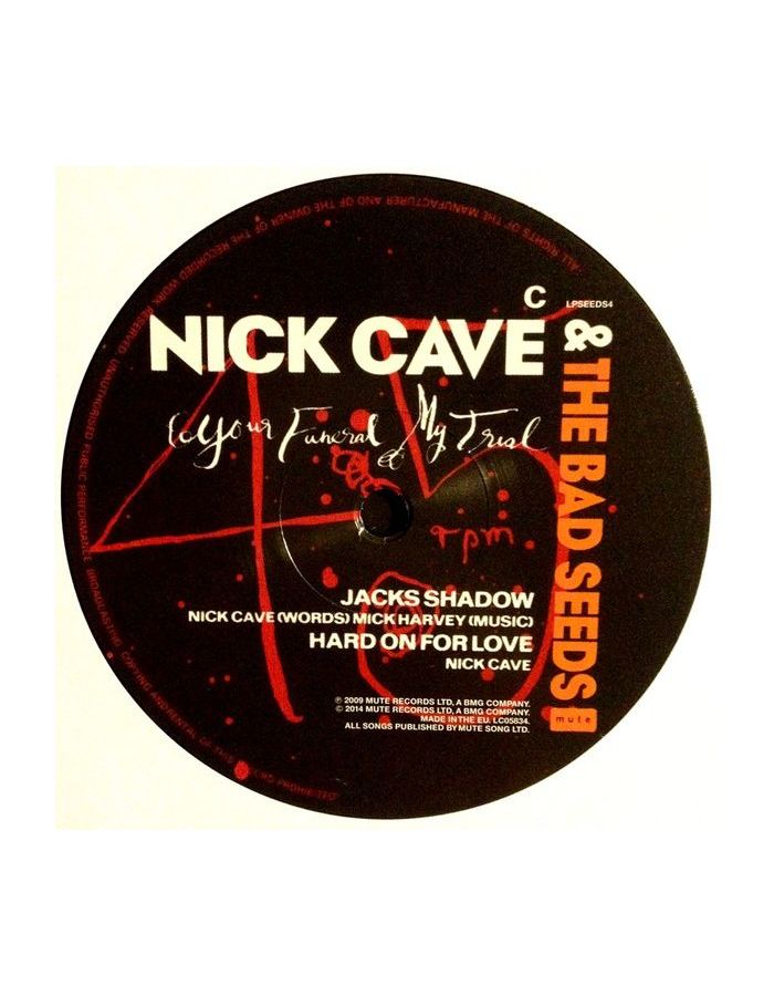 5414939710414, Виниловая пластинка Cave, Nick, Your Funeral...My Trial - фото 6