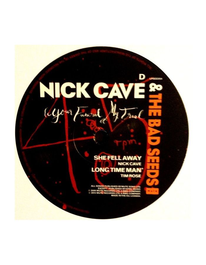 5414939710414, Виниловая пластинка Cave, Nick, Your Funeral...My Trial - фото 7
