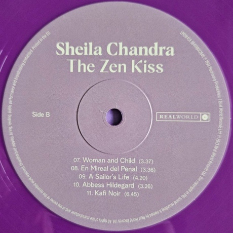 Sheila Chandra - The Zen Kiss (coloured) (0884108012840) виниловая пластинка - фото 4