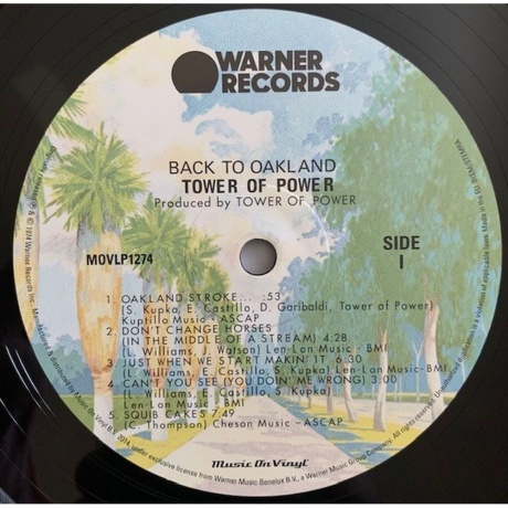 Tower Of Power - Back To Oakland (8718469537679) виниловая пластинка - фото 3