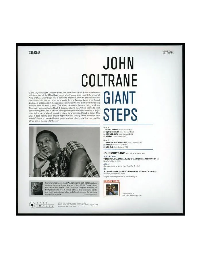 8437012830769, Виниловая пластинка Coltrane, John, Giant Steps - фото 2