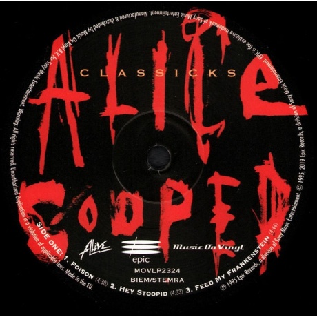 Alice Cooper - Classicks (8719262014657) виниловая пластинка - фото 4