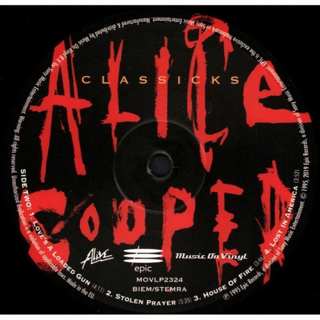 Alice Cooper - Classicks (8719262014657) виниловая пластинка - фото 5