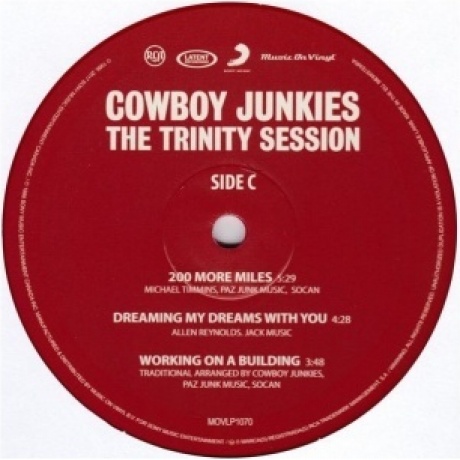 Cowboy Junkies - The Trinity Session (8718469535606) виниловая пластинка - фото 6