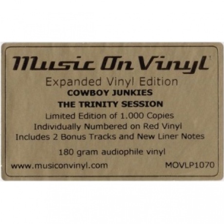 Cowboy Junkies - The Trinity Session (8718469535606) виниловая пластинка - фото 8