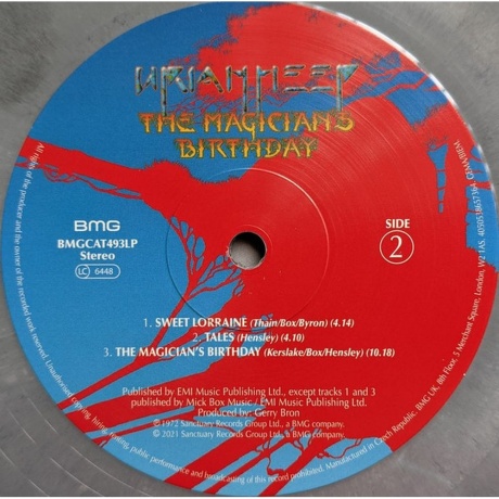 Uriah Heep - The Magician's Birthday (coloured) (4050538657364) виниловая пластинка - фото 4