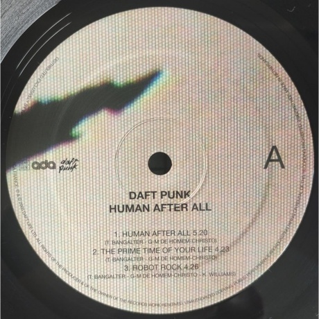 Daft Punk - Human After All (0190296611902) виниловая пластинка - фото 2
