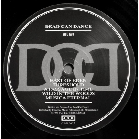 Dead Can Dance - Dead Can Dance (0652637362213) виниловая пластинка - фото 3