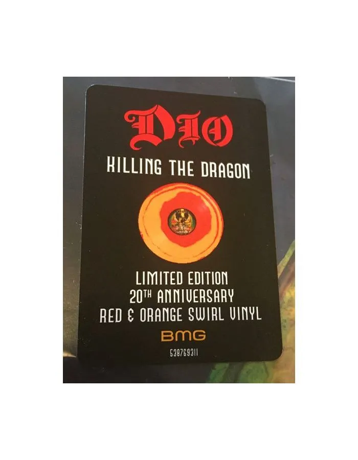 4050538769319, Виниловая пластинка Dio, Killing The Dragon (coloured) - фото 3