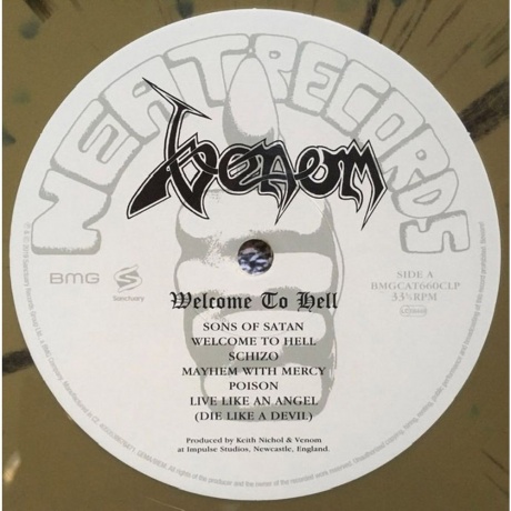 Venom - Welcome To Hell (coloured) (4050538676471) виниловая пластинка - фото 5