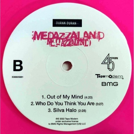 Duran Duran - Medazzaland (coloured) (4050538805888) виниловая пластинка - фото 5