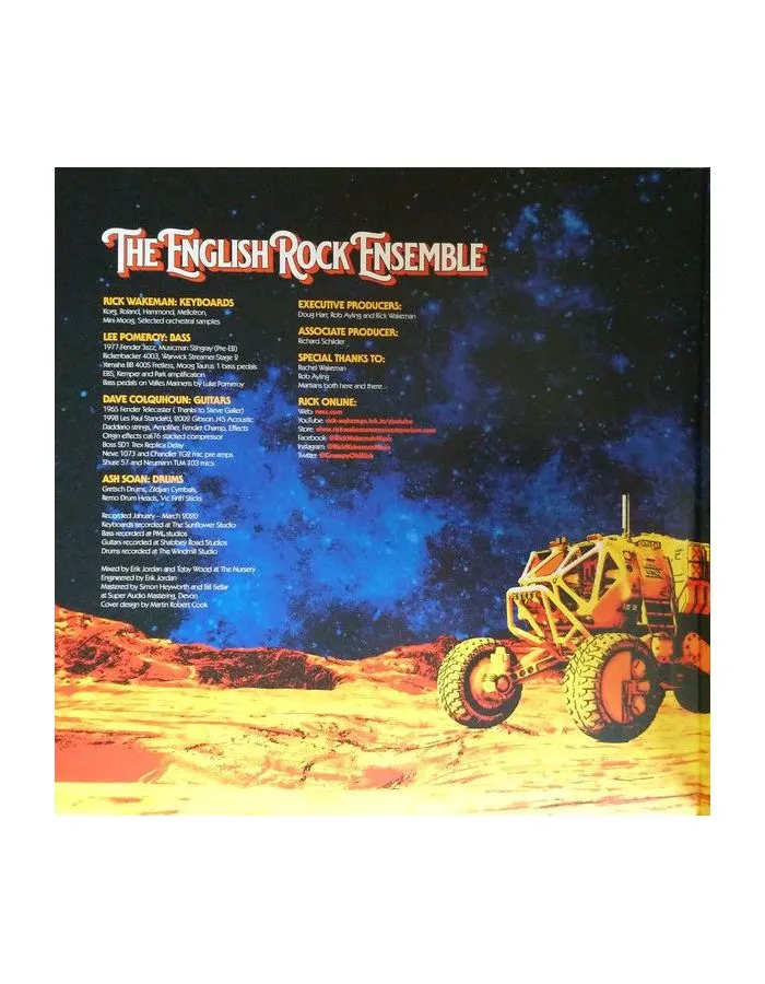 0636551818919, Виниловая пластинка Wakeman, Rick, The Red Planet - фото 2