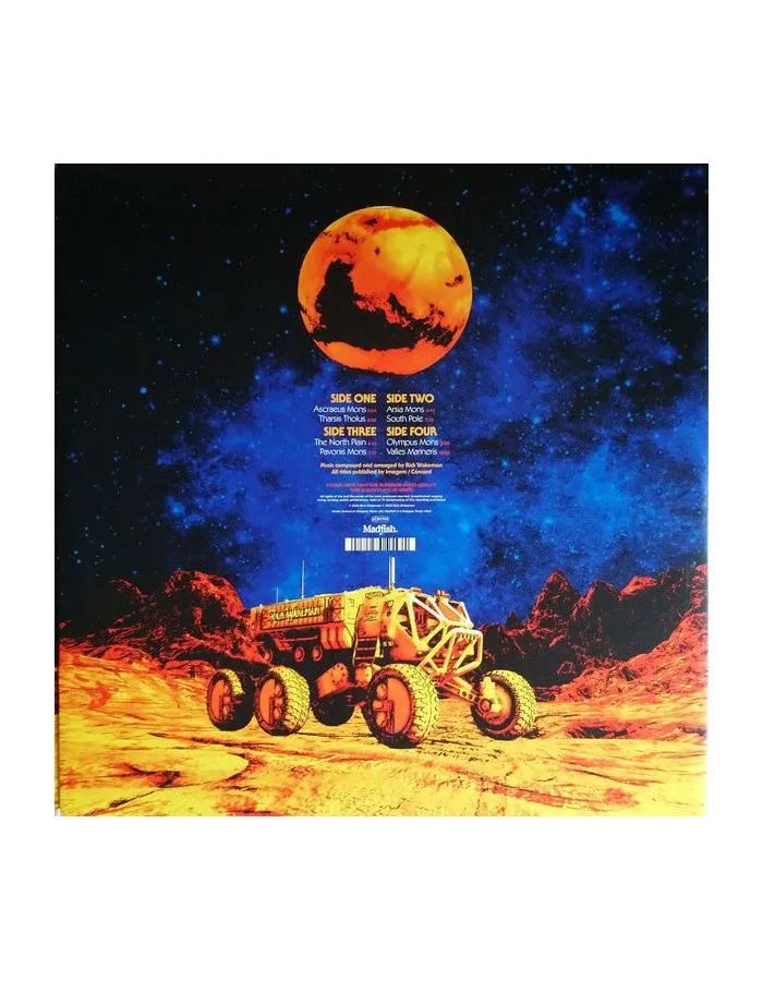 0636551818919, Виниловая пластинка Wakeman, Rick, The Red Planet - фото 4
