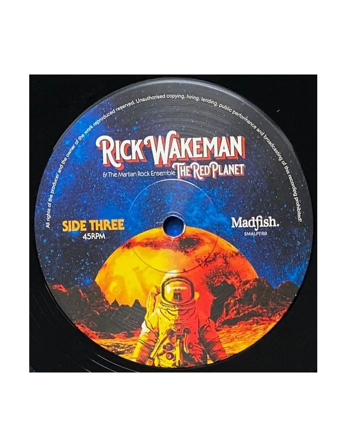 0636551818919, Виниловая пластинка Wakeman, Rick, The Red Planet - фото 7