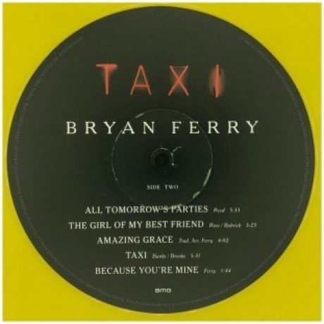 Bryan Ferry - Taxi (coloured) (4050538764666) виниловая пластинка - фото 4