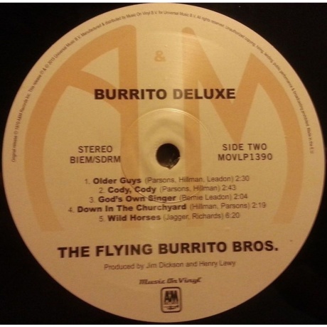 The Flying Burrito Brothers - Burrito Deluxe (0600753588864) виниловая пластинка - фото 3
