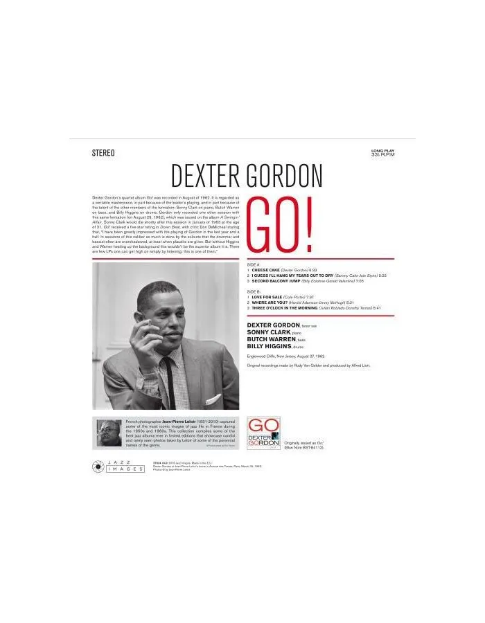 8437012830950, Виниловая пластинка Gordon, Dexter, Go! - фото 2