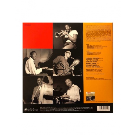 8436569193648, Виниловая пластинка Griffin, Johnny, Sextet - фото 2
