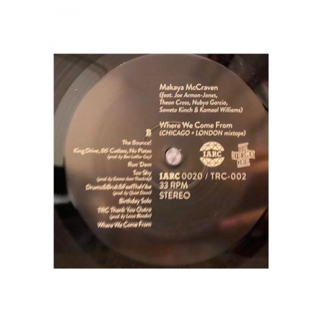 0603784912004, Виниловая пластинка McCraven, Makaya, Where We Come From - фото 3