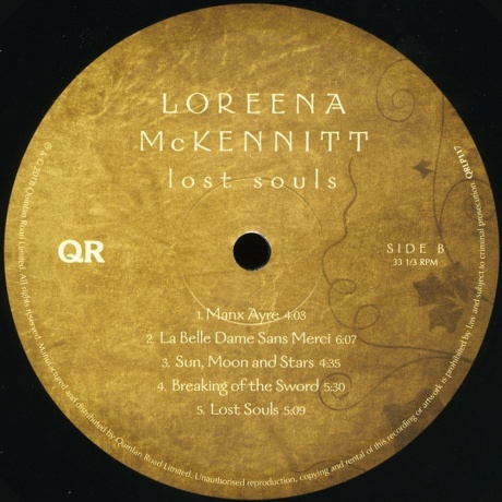 Loreena McKennitt - Lost Souls (0774213501172) виниловая пластинка - фото 4