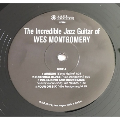 Wes Montgomery - Incredible Jazz Guitar (8437016248317) виниловая пластинка - фото 3