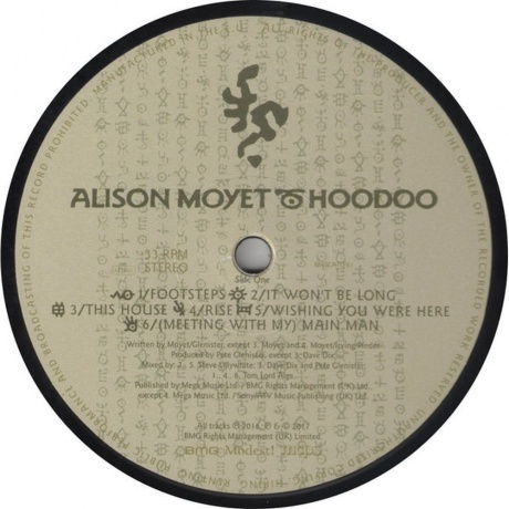 Alison Moyet - Hoodoo (4050538323320) виниловая пластинка - фото 4