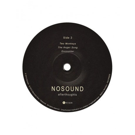 0802644583914, Виниловая пластинка Nosound, Afterthoughts - фото 12